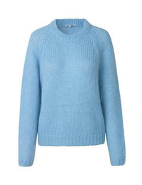 Carlie Mohair Blend Jumper light blue - Gluecksboutique®