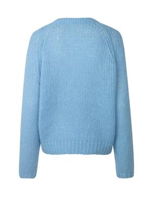 Carlie Mohair Blend Jumper light blue - Gluecksboutique®