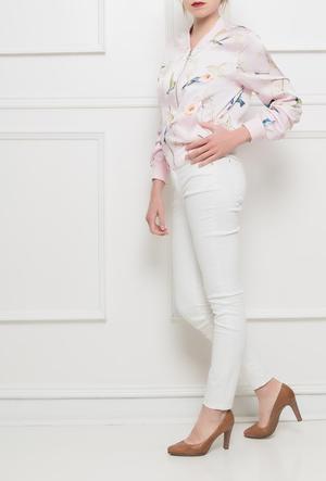 Satin Bomber Jacke - Gluecksboutique®