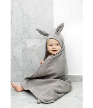 Kapuzenhandtuch Marble Grey - Gluecksboutique®