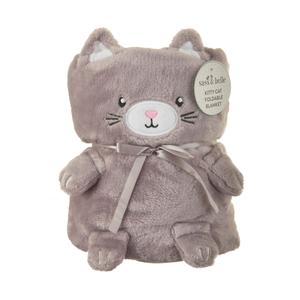 Decke Kitty Kat Babydecke grau - Gluecksboutique®