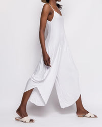 Jumpsuit in white- Gluecksboutique®