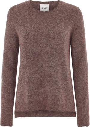 Brook Knit New O-Neck Port Royale - Gluecksboutique®