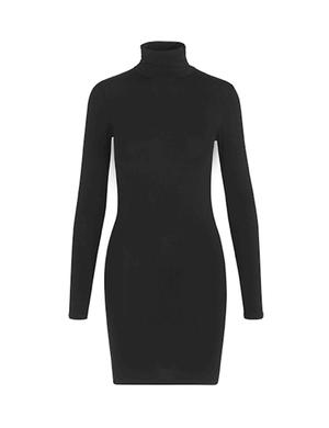 Lydia Gogreen Kleid langarm schwarz - Gluecksboutique®