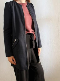 Mantel Doll blaugrau - Gluecksboutique®