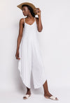 Jumpsuit in weis - Gluecksboutique®