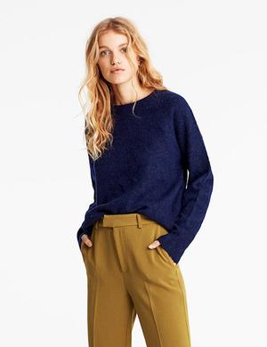 dunkelblau Polina Ressie Knit Pullover - Gluecksboutique