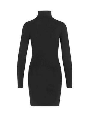 Lydia Gogreen Kleid langarm schwarz - Gluecksboutique®