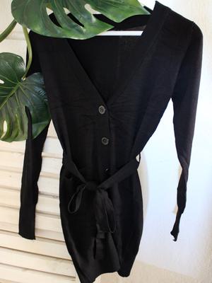 Cardigan mit Stoffguertel - Gluecksboutique®