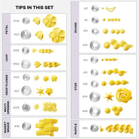 Wilton Deluxe Dekorations Set 46-teilig - Gluecksboutique®