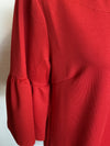 Minikleid mit Volantärmel