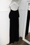 Maxikleid Nova schwarz - Gluecksboutique®