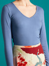 Carice V Top Uni Rib Tencel King Louie - Gluecksboutique®