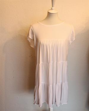 Minikleid Babydoll weiß - Gluecksboutique®