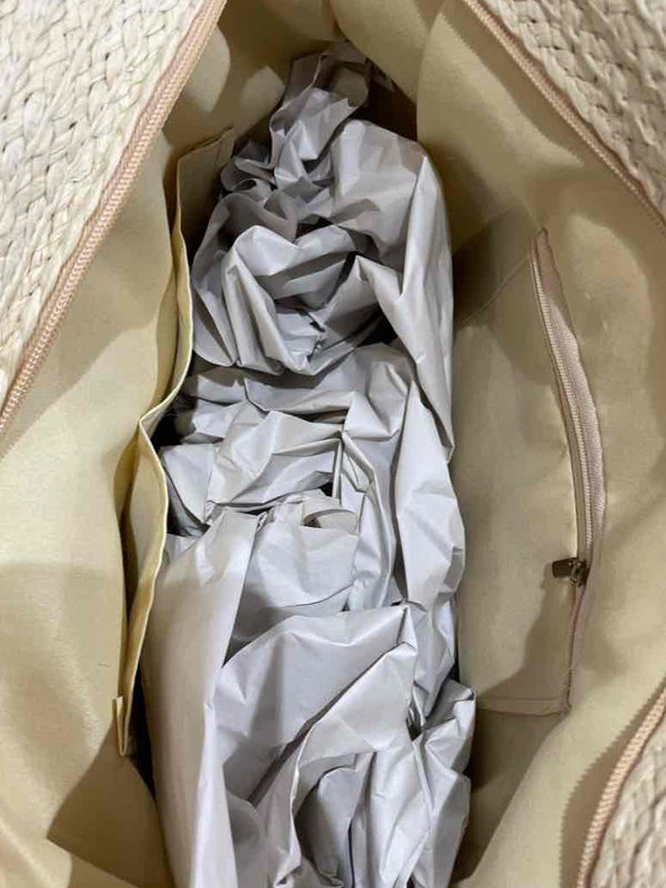 Korbtasche Strandtasche aus Stroh - Gluecksboutique®