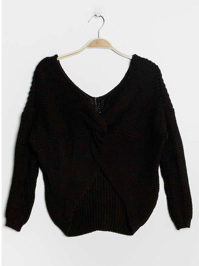 Knot Pullover in vers. Farben - Gluecksboutique®