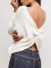 Knot Pullover in vers. Farben - Gluecksboutique®