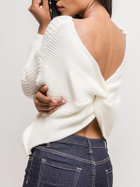 Knot Pullover in vers. Farben - Gluecksboutique®