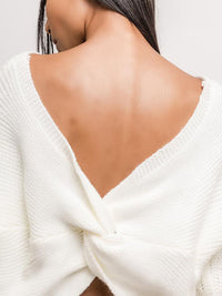 Knot Pullover in vers. Farben - Gluecksboutique®