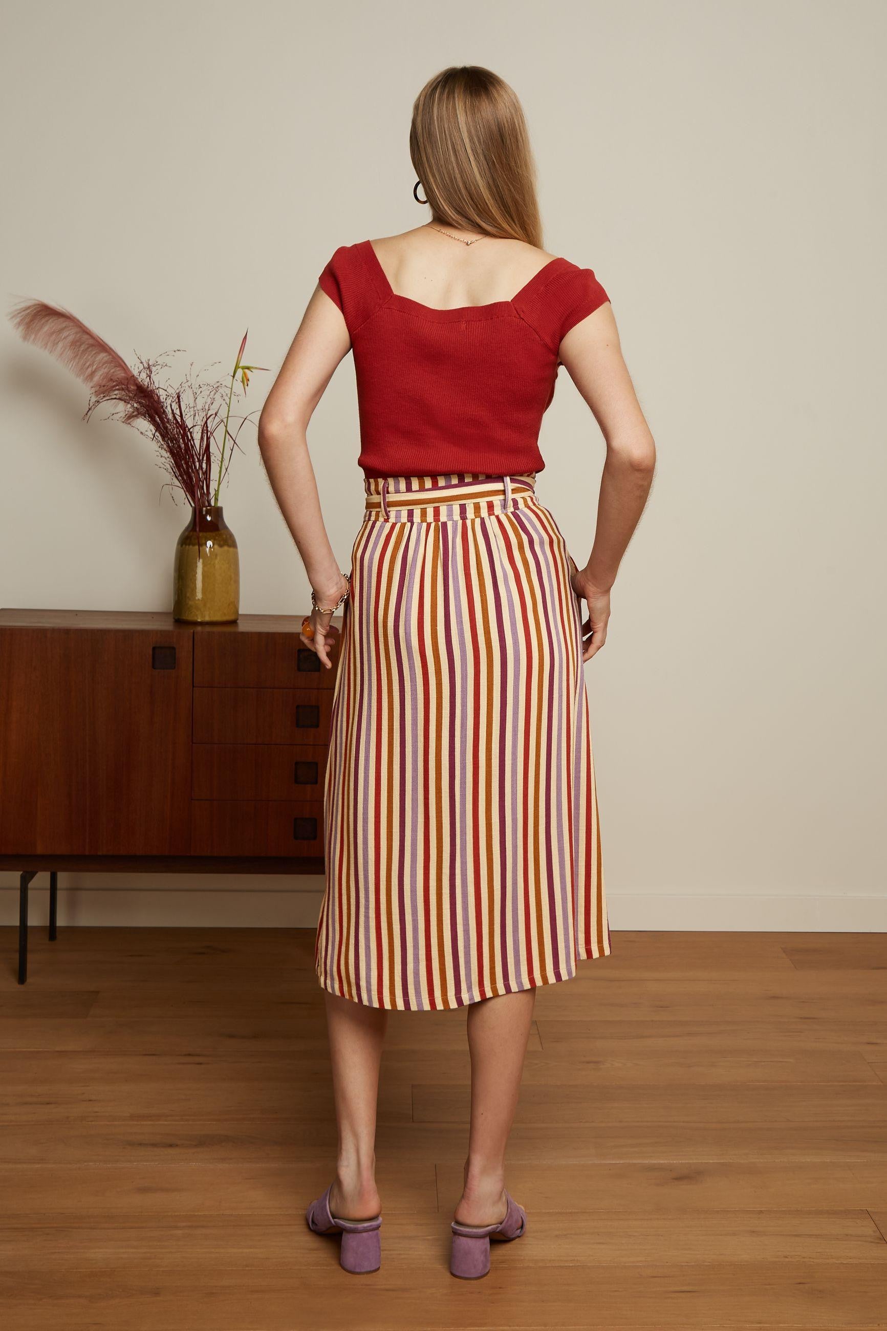Lola Button Rock Cassava Stripe King Louie Gluecksboutique®