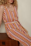 Nadya Dress Cassava Stripe King Louie - Gluecksboutique®