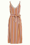 Nadya Dress Cassava Stripe King Louie - Gluecksboutique®