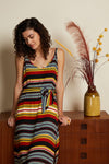 Nadya Midi Dress Maxim Stripe King Louie -Gluecksboutique®