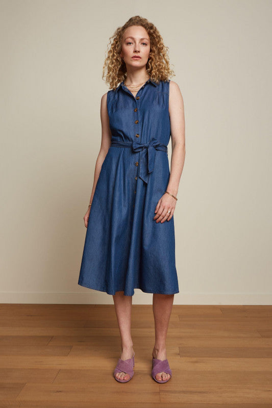 Nova Dress Las Palmas King Louie - Gluecksboutique® Jeanskleid