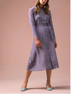 Olive Midi Silk Dress Coulisse King Louie - Gluecksboutique®