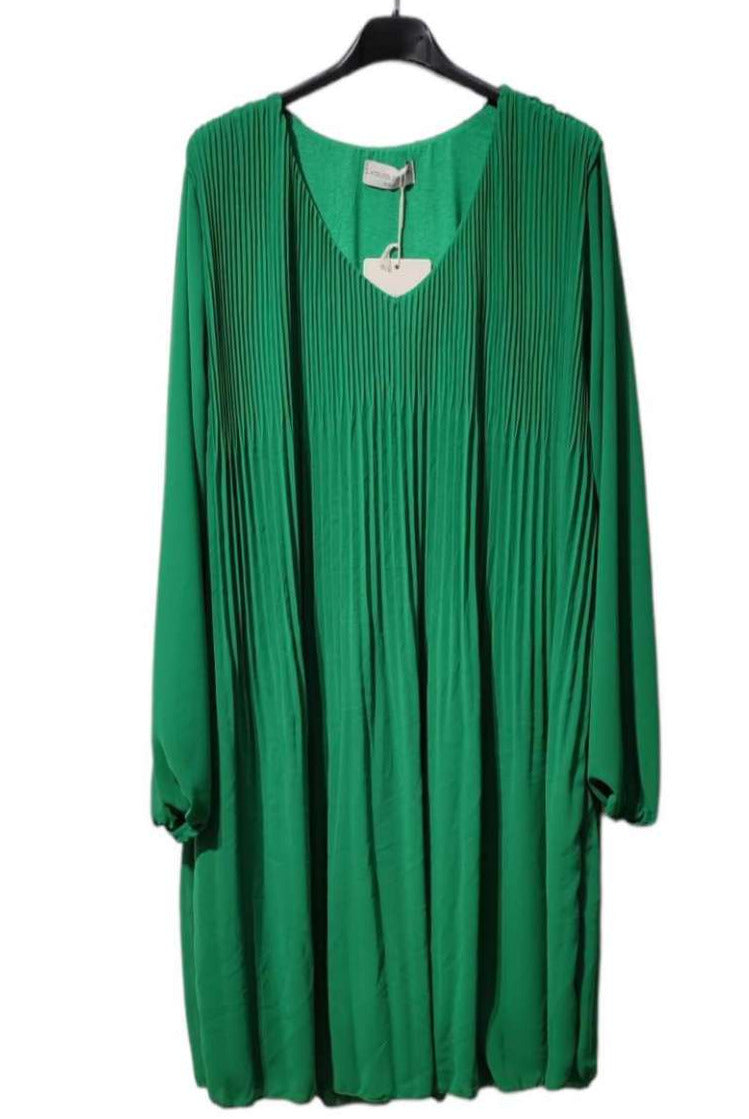 grün Plisseekleid Minikleid  - Gluecksboutique®