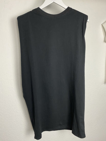 Big Shoulder Minikleid in schwarz - Gluecksboutique®