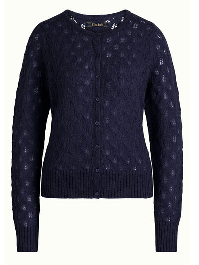 Cardigan Roundneck Vallina King Louie - Gluecksboutique®