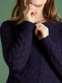 Cardigan Roundneck Vallina King Louie - Gluecksboutique®