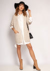 Cardigan mit Zopfmuster - Gluecksboutique®