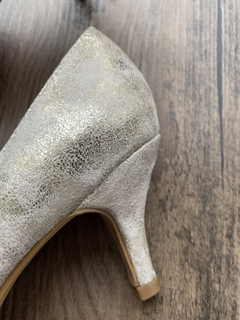 Pumps Gold Schimmer