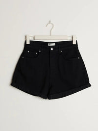Gina Tricot Dagny mom shorts schwarz - Gluecksboutique®