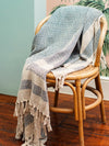 Sass & Belle Decke Blue Diamond Twill Blanket - Gluecksboutique®