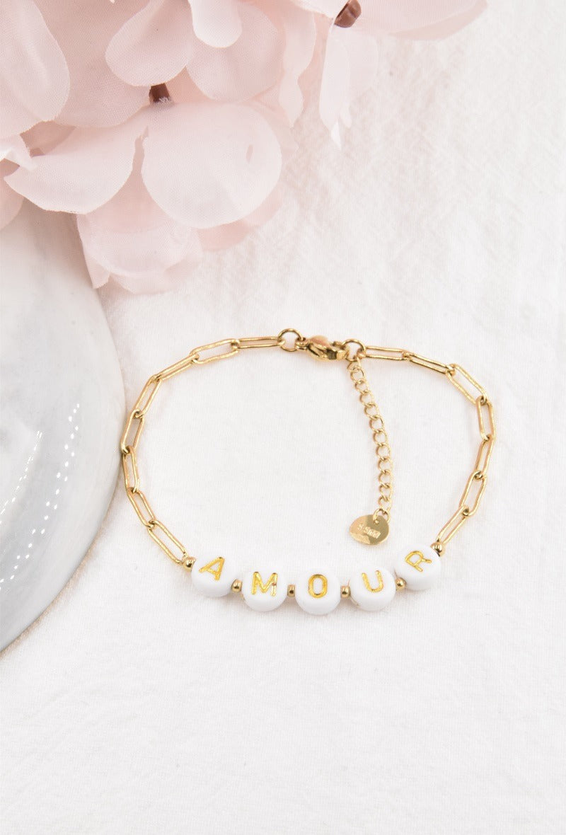 Amour Chained Bracelet - Gluecksboutique®