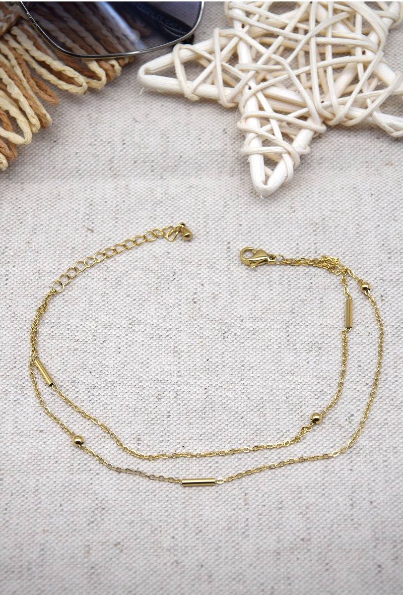 Layer Fußkette - Gluecksboutique®