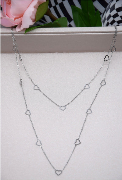 Herz-Layer-Halskette - Gluecksboutique®