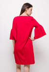Minikleid mit Volantärmel - Gluecksboutique®