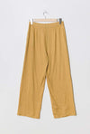Hose aus Leinenmischung in vers. Farben - Gluecksboutique®