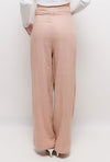 Hose aus Leinenmischung in vers. Farben - Gluecksboutique®