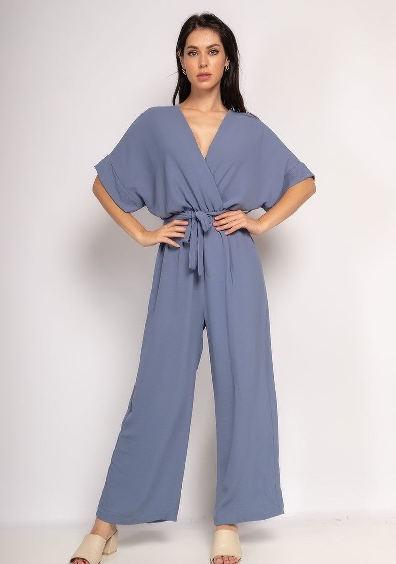 Jumpsuit in vers. Farben - Gluecksboutique®
