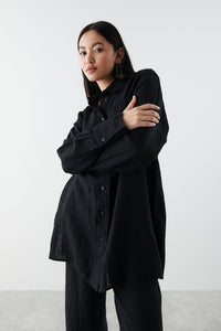 Aliette Leinen Shirt - Gluecksboutique®