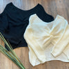 Knot Pullover in vers. Farben - Gluecksboutique®