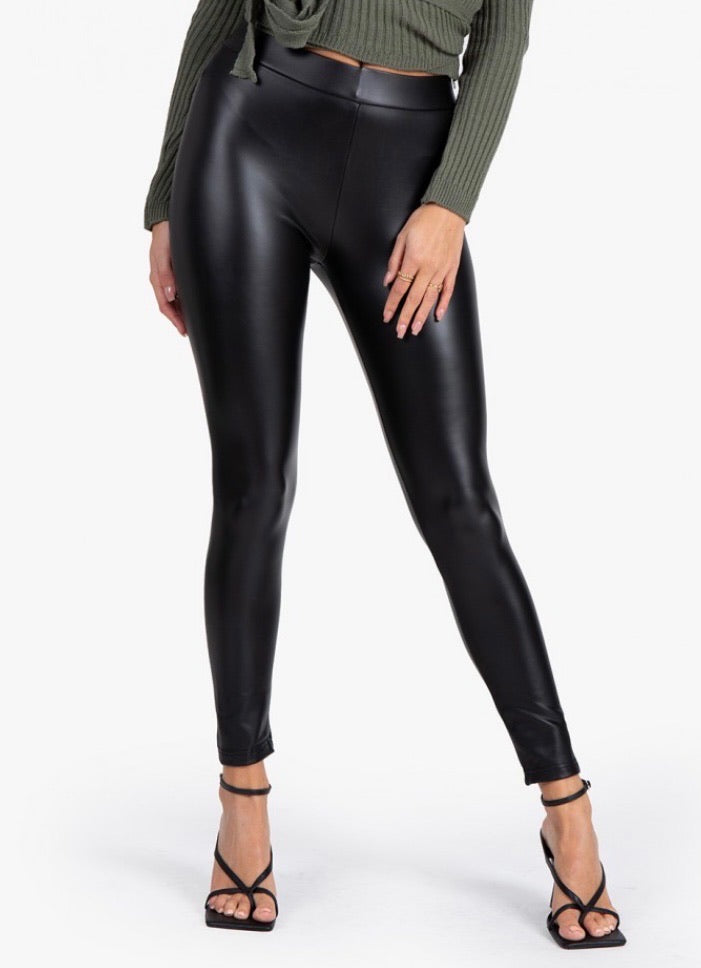 Kunstleder Leggings - Gluecksboutique®