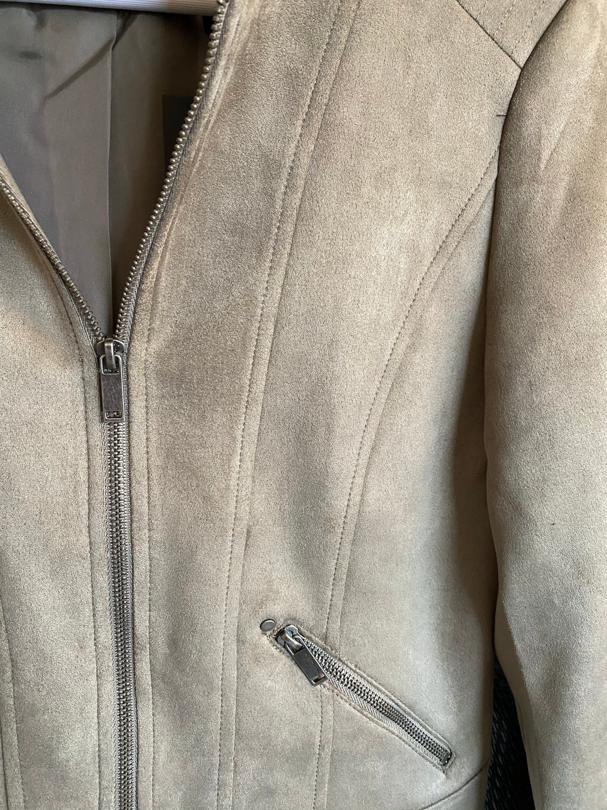Jacke Summersiv Wildleder Optik - Gluecksboutique®