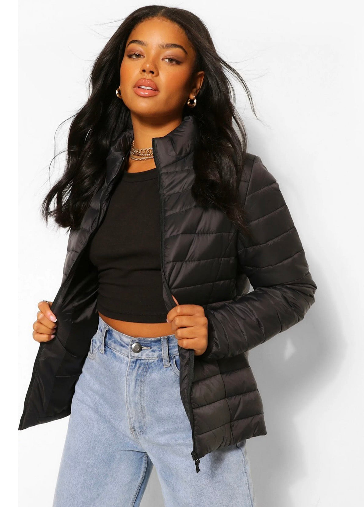 kurze Steppjacke - Gluecksboutique®