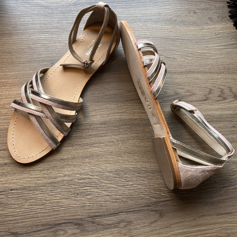 rose gold Sandalen Baker Goat Sue Petite Mendigote Poudre - Gluecksboutique®